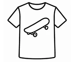 Skate trička pánská