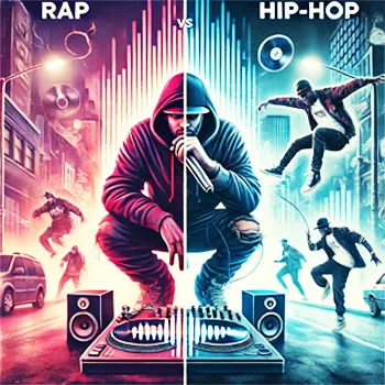 rozdíl mezi hip-hop a rap