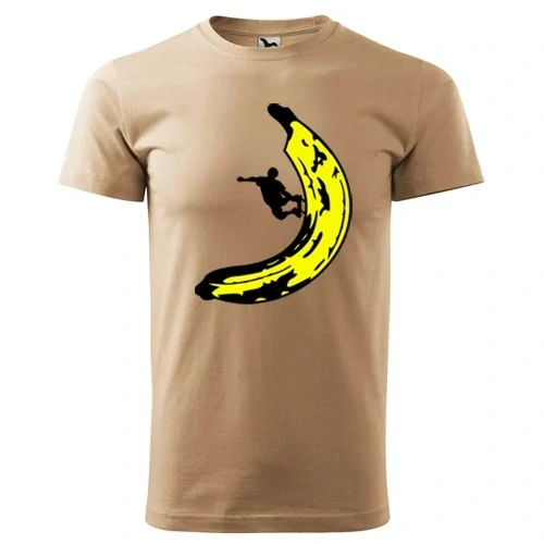 Skate tričko pánské s banánem z domácí produkce