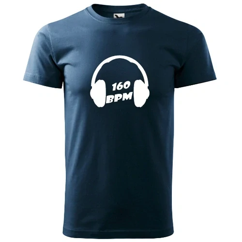 Skate tričko pánské na párty 160 BPM z domácí produkce