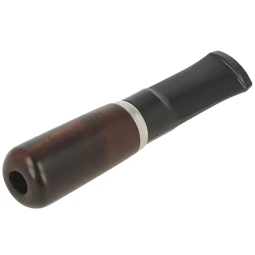 Špička na cigaretu Slim hnědá s filtrem otvor 6 mm