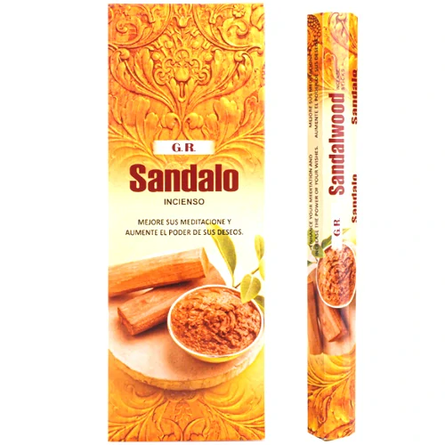 Indické vonné tyčinky GR HX Incense Sandalwood 20 ks
