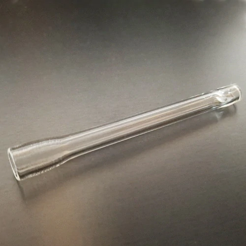Skleněnka čirá z odolného tvrdého skla v délce 7,5 cm