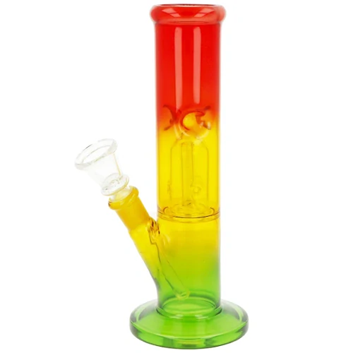 Bongo na marihuanu s perkolací skleněné Rastaman 20 cm