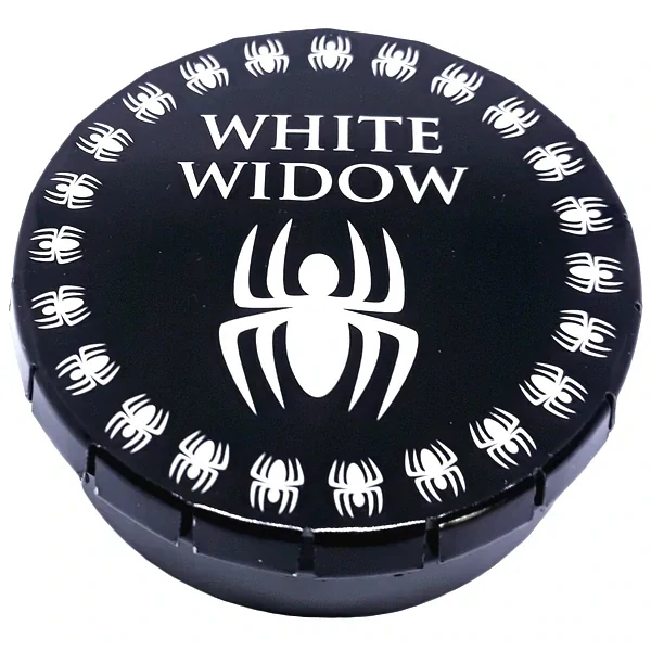 Click clack krabička plechová White widow ø 55 mm