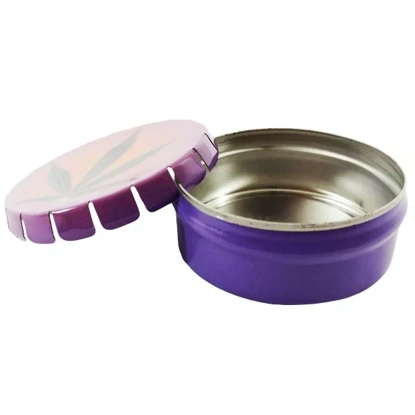 Click clack krabička Sativum plechová ø 55 mm