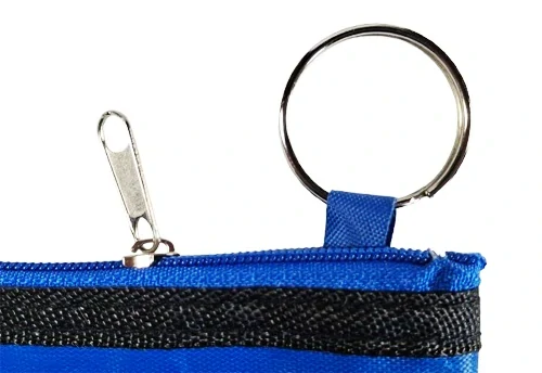 Klučičí peněženka modrá Cyberbot 7x11 cm