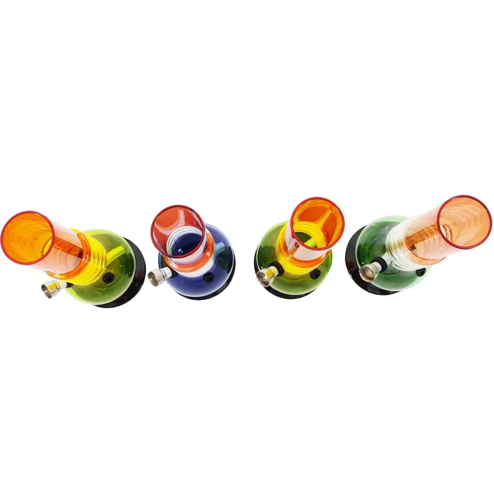 Akrylátový bong Léčivá spirála s kovovým kotlíkem 26 cm