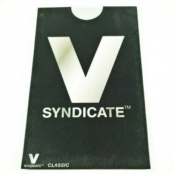 Drtící karta V Syndicate Classic z nerezové oceli