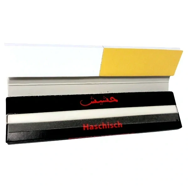 Papírky na cigarety Haschisch s filtry 110x45 mm