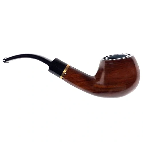 Dřevěná fajfka Lucca di Maggio s náustkem z akrylátu 14 cm