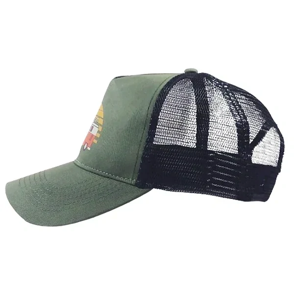 Baseball kšiltovka síťovaná s potiskem Obytňák