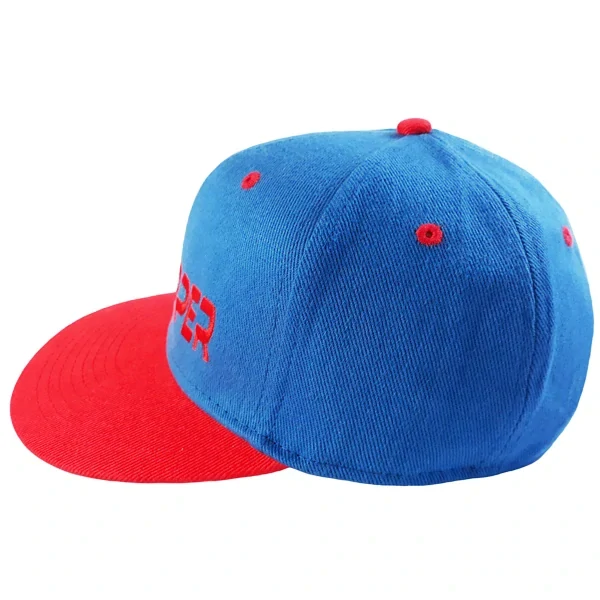 Kšiltovka s rovným kšiltem unisex SK8 Tripper red