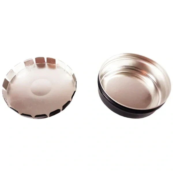 Click clack krabička Inhale Slowly plechová ø 55 mm