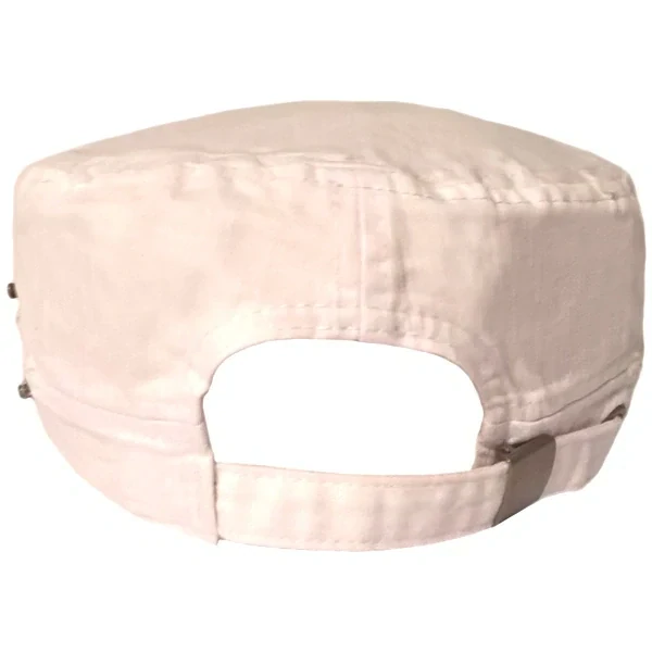 Vojenská kšiltovka Jerry unisex béžová bavlněná