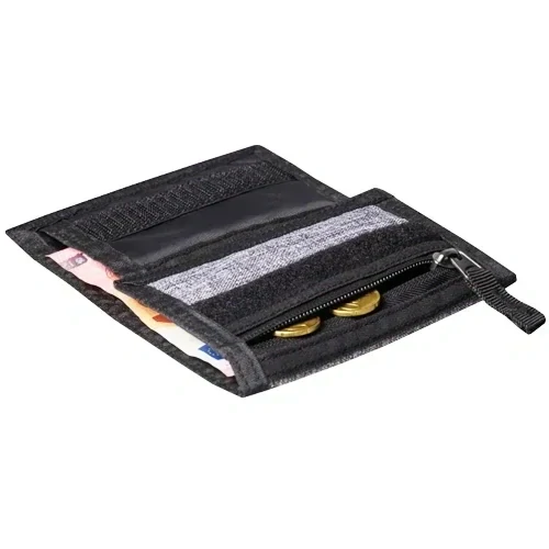 Šrajtofle s černou mandalou textilní 13,5x9 cm