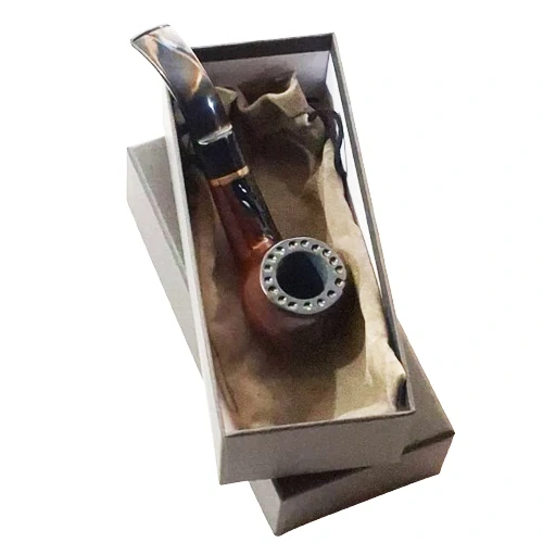 Dřevěná fajfka Lucca di Maggio s náustkem z akrylátu 14 cm