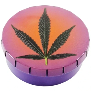 Click clack krabička Sativum plechová ø 55 mm