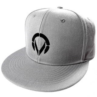 Kšiltovka s rovným kšiltem šedá HIP HOP Crew