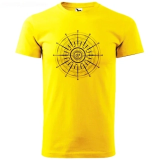 Tričko s mandalou Ambient99 pánské z domácí výroby