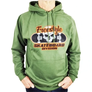 Skateboard mikina Division pánská s kapucí