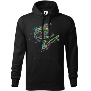 Skateboard mikina Groove pánská s propojenou kapsou