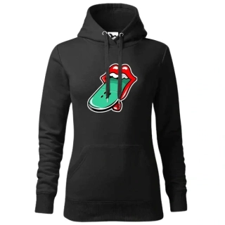 Skate mikina dámská Jazzyk s kapucí a propojenou kapsou