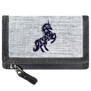 Šratofle Vesmírný Unicorn textilní žíhaná 13,5x9 cm