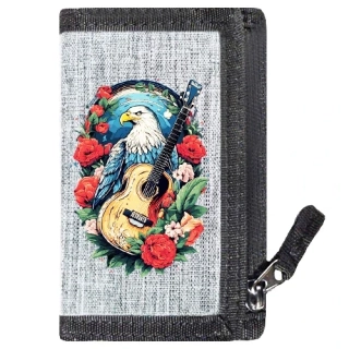 Hippies doplňky textilní peněženka Woodstock69