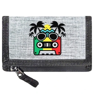 Rasta peněženka textilní Roots Rock Reggae