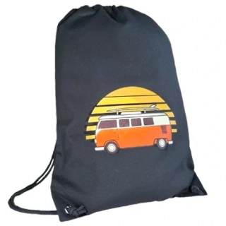 Vak na záda s kapsou stahovací Karavaning bez hranic