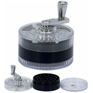 Drtič tabáku kovový mlýnek třídílný ø 6 cm