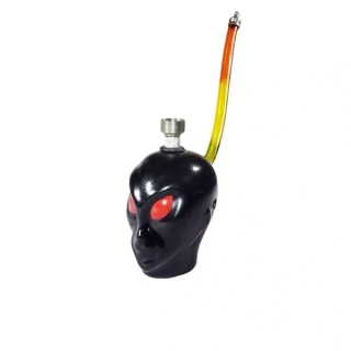 Keramický bong Hlava ufo s kovovým kotlíkem 8 cm