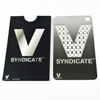 Drtící karta V Syndicate Classic z nerezové oceli