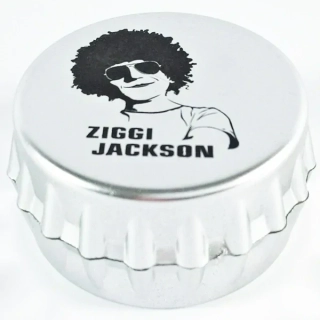 Hliníková drtička zátka Ziggi Jackson dvoudílná ø 4 cm