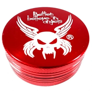Hliníková drtička Better believe in angels dvoudílná