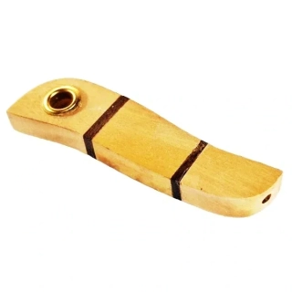 Dřevěná fajfka s kovovým kotlíkem Jazzovka 10 cm