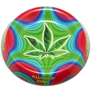 Popelník na stůl kovový Allowed Zone Ø 15 cm