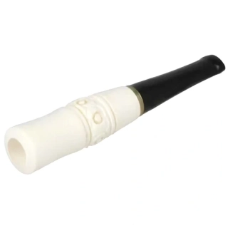 Luxusní špička na cigaretu Meerschaum ručně vyřezávaná