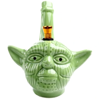 Bongo na marihuanu keramické s filmovou postavou Mr. Yoda
