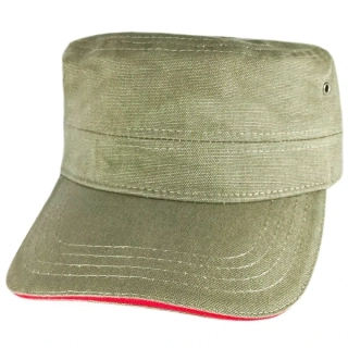 Vojenská kšiltovka Zákop unisex na suchý zip