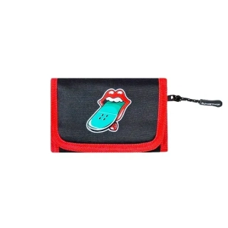 Šrajtofle Jazýček černá textilní 9x13,5 cm