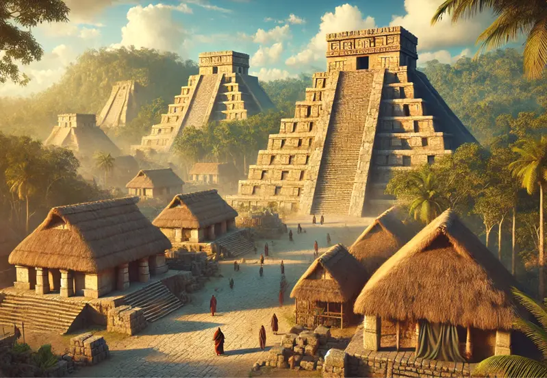 Kde žili Mayové, jejich města a život v džungli