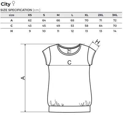 Rozměry trička Ufoboard